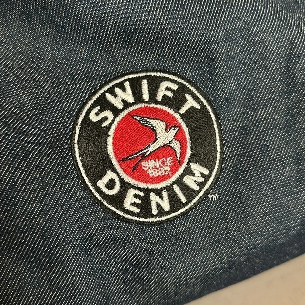 Swift Denim denim duffel bag NWOT